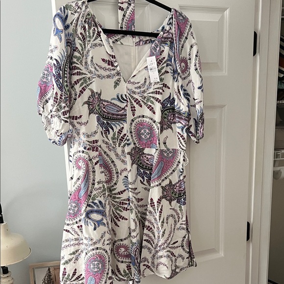 Loft Paisley Print Dress - Picture 3 of 5